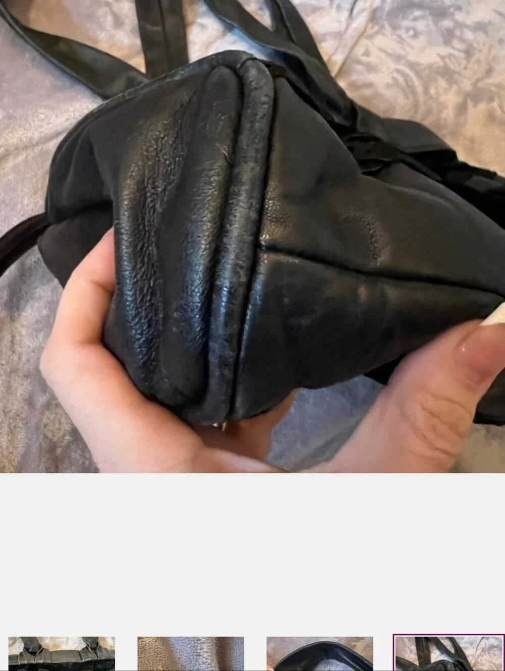 Braccialini black bag
